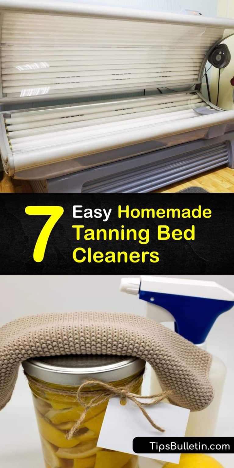 7 limpiadores caseros fáciles para camas de bronceado Mi Diario De Campo