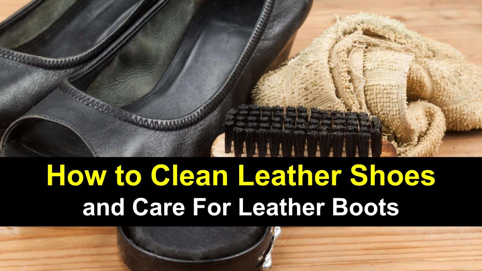 how to clean oil from leather shoes