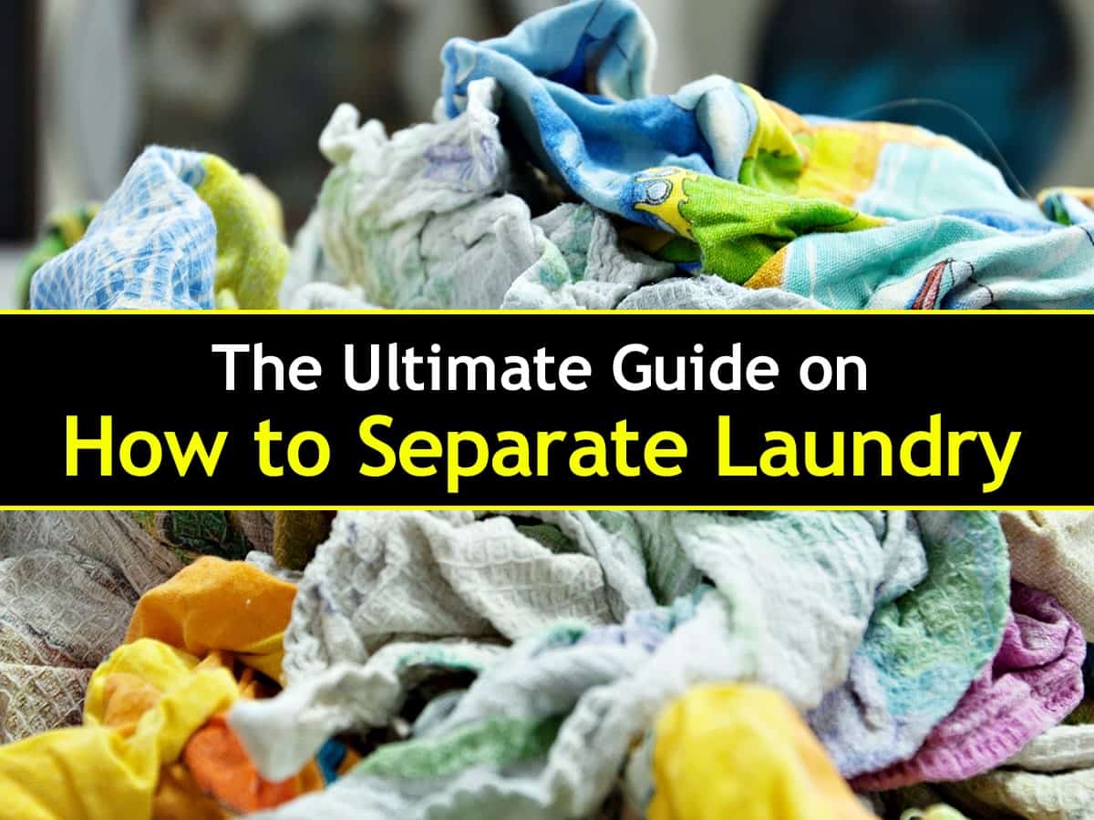 washing clothes separate colors
