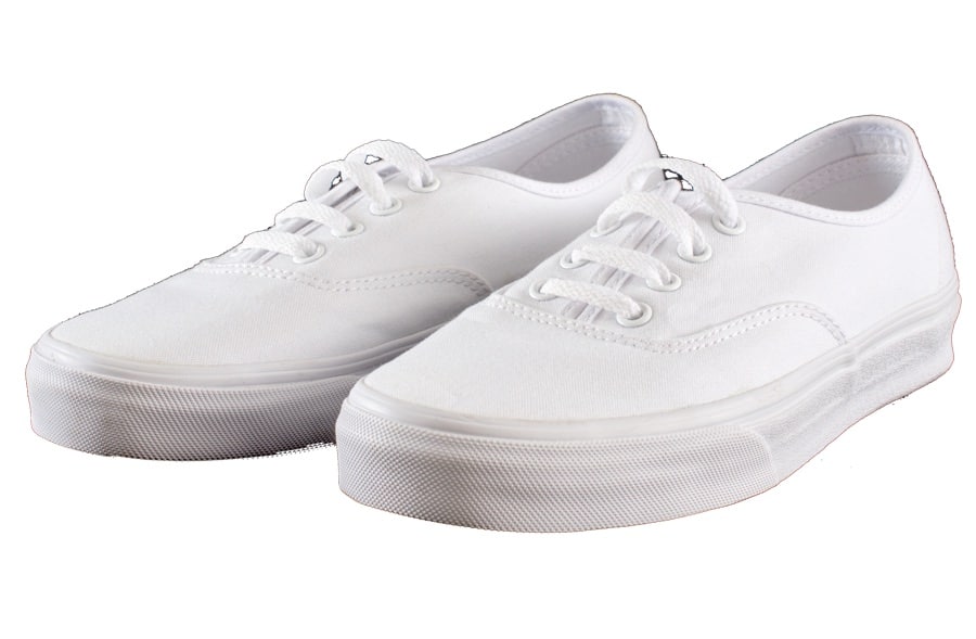 how to clean white authentic vans