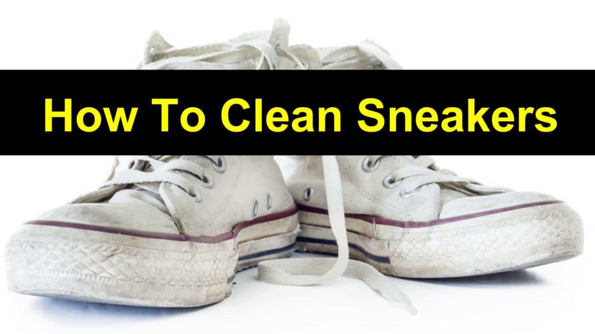 can you clean shoes with dish soap