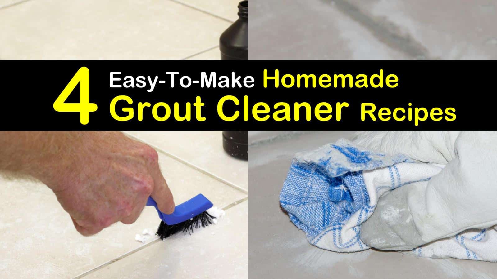 The Ultimate Guide to Cleaning Grout: 10 DIY Tile & Grout Cleaners Tested -  Bren Did