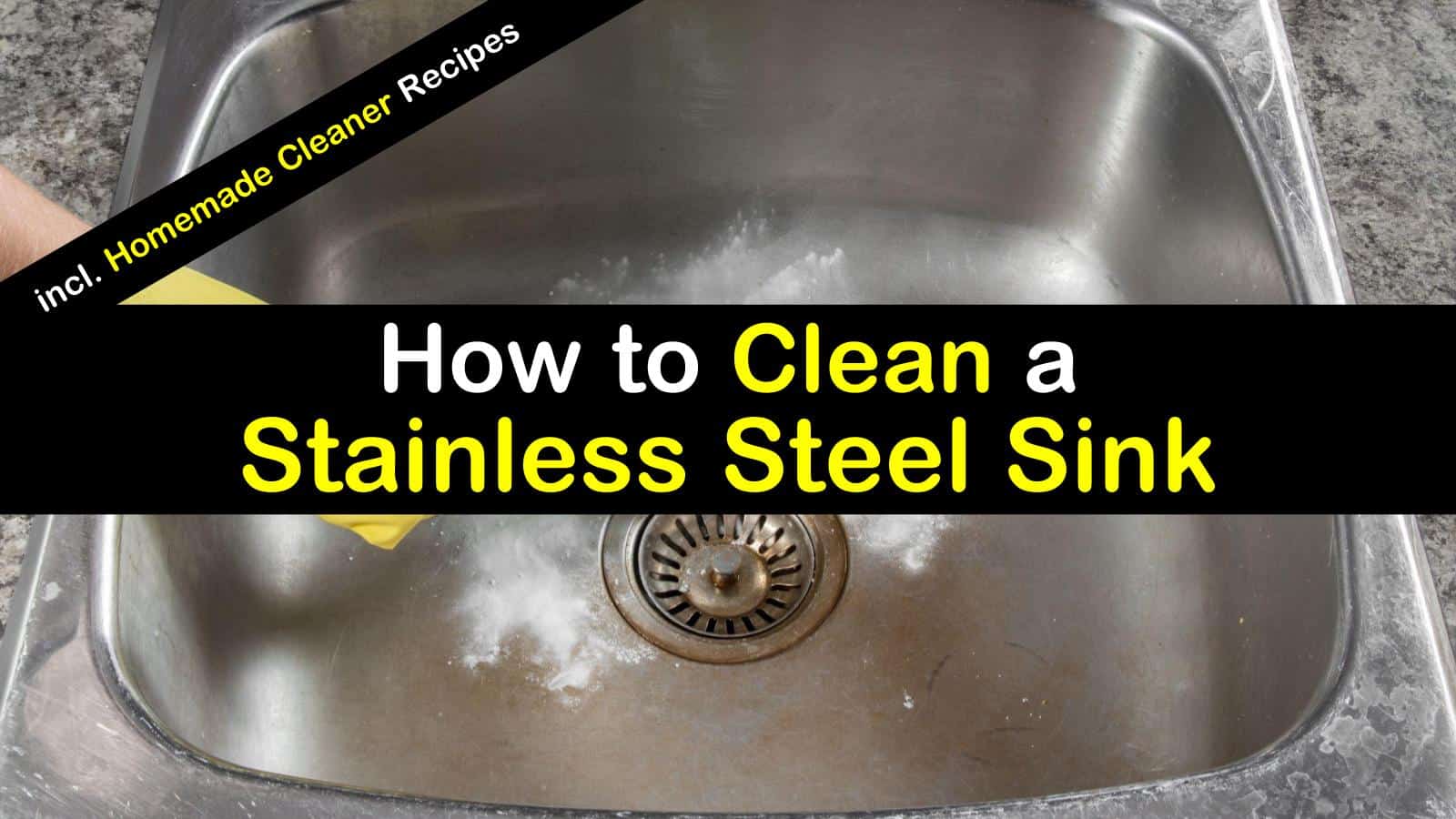 good liquid to clean the stainless steel kitchen sink