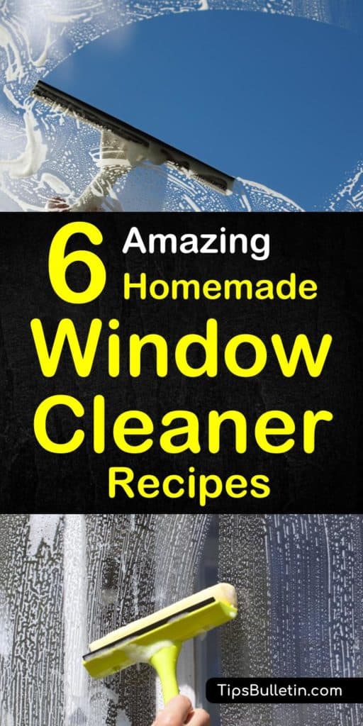 homemade window cleaner with dawn