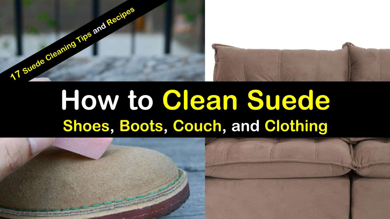 how to clean suede leather shoes at home