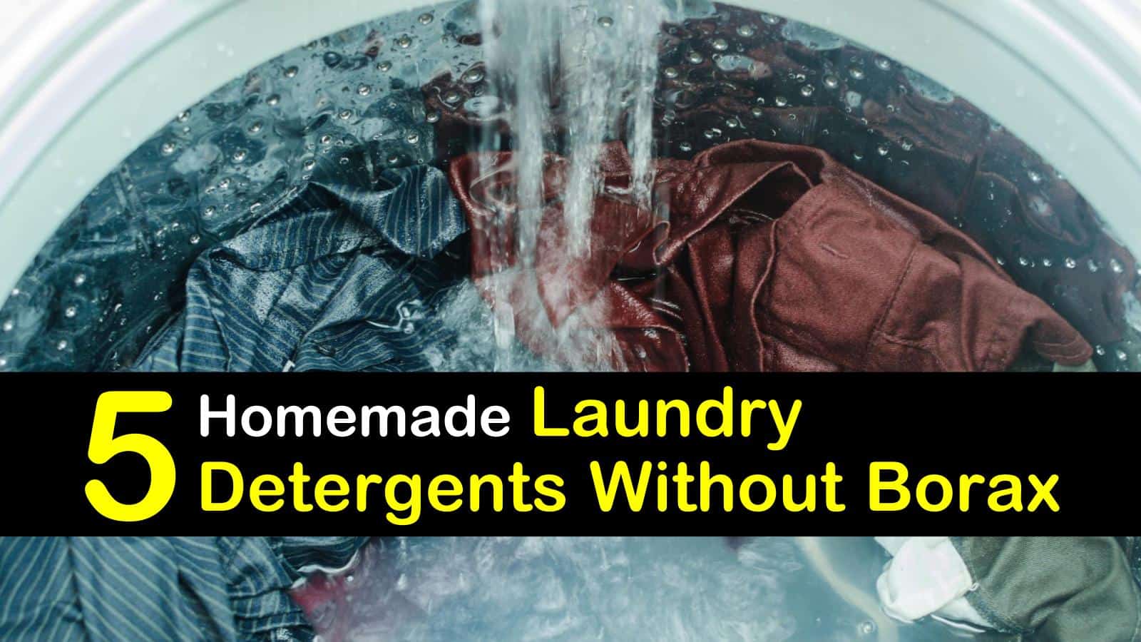 borax laundry detergent
