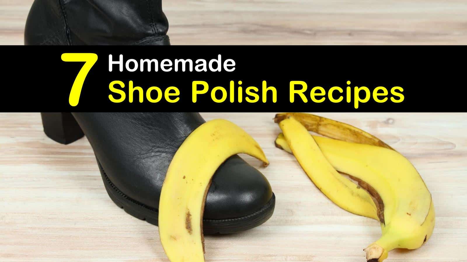 using shoe polish