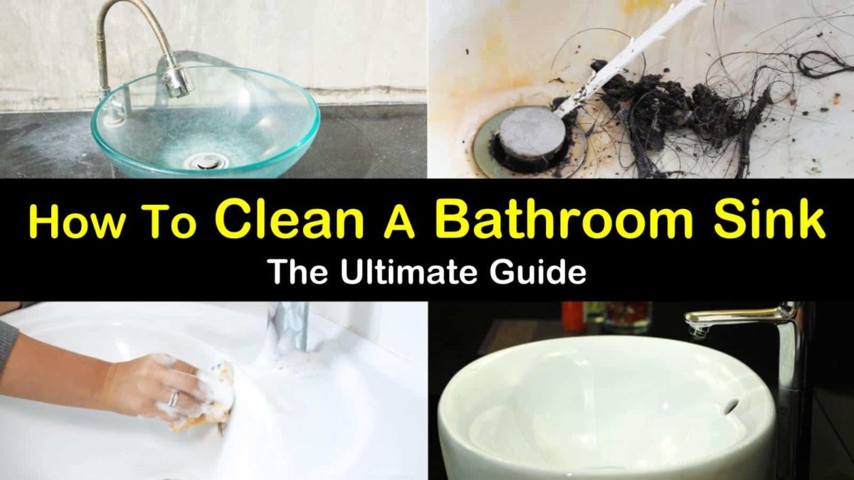 cleaning solution for bathroom sinks