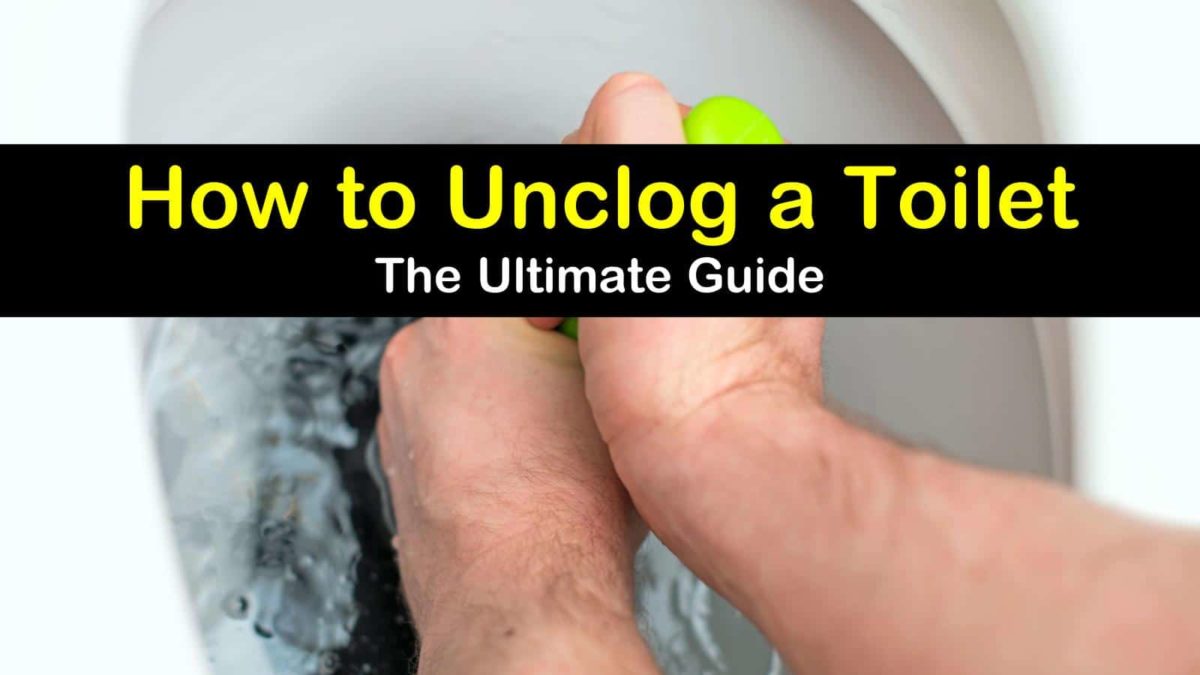 How to Unclog a Toilet – DIY