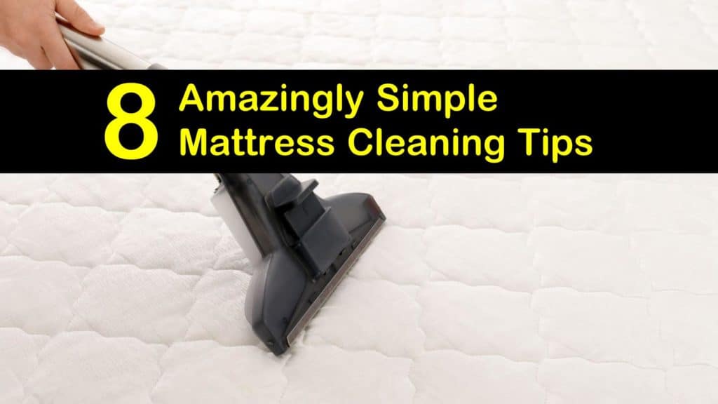 best way to clean a mattress after bedwetting