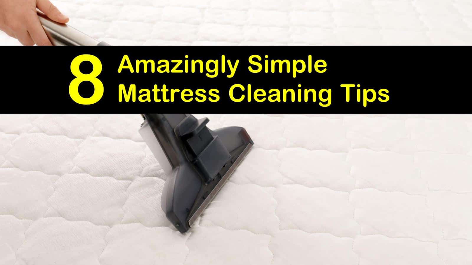 best way to clean stained mattresses