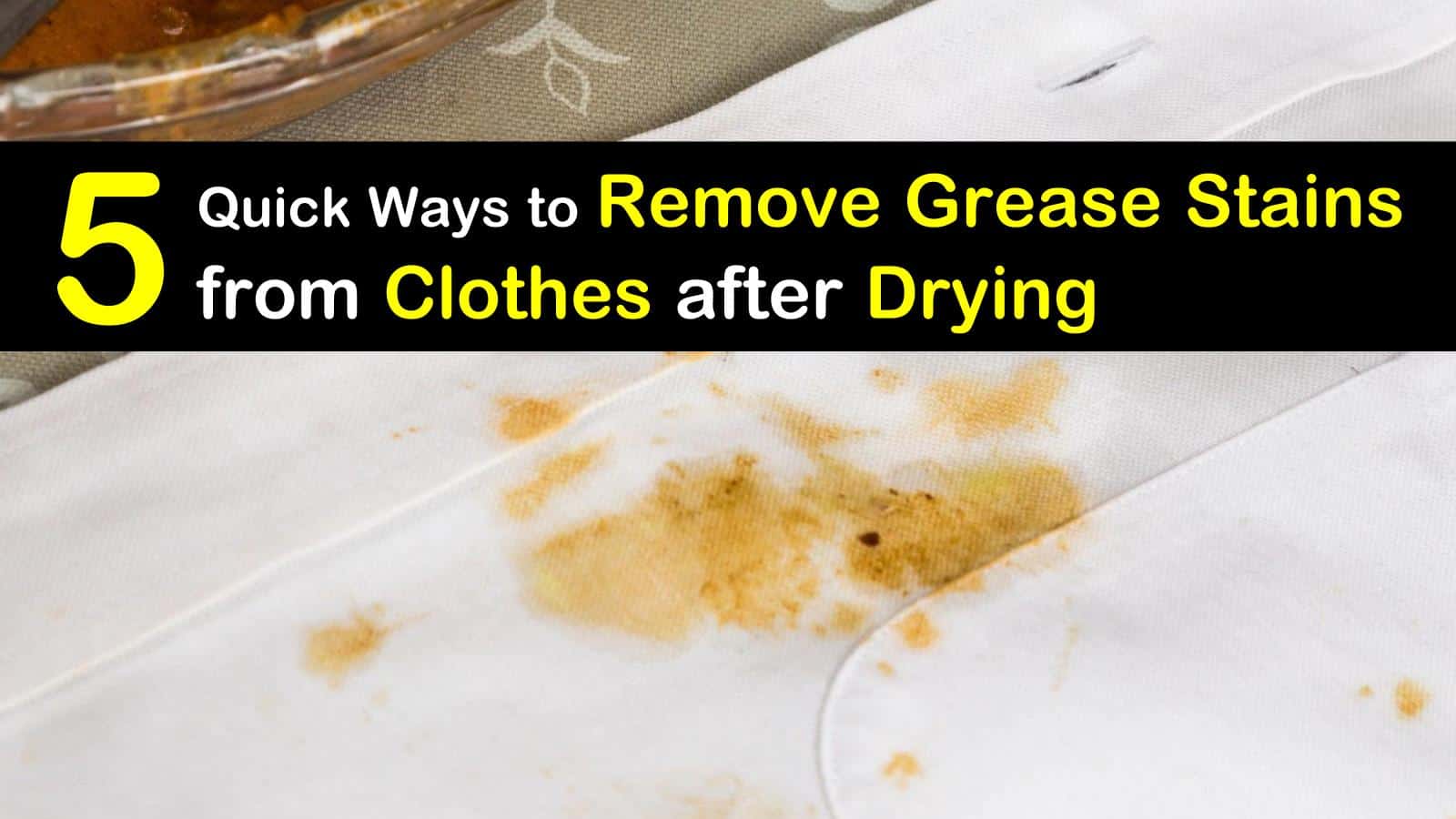 How To Get Grease Stain Out Of Shirt Discount Outlet, Save 43% | jlcatj ...