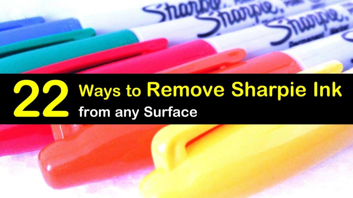 sharpie ink removal