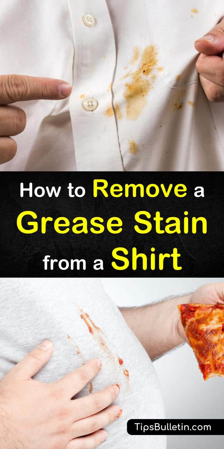 How To Take Grease Stains Out Of A Shirt