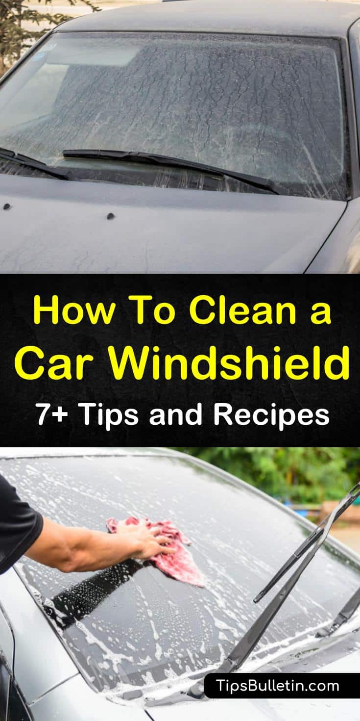 How to Clean a Car Windshield Inside
