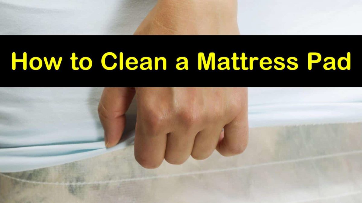 mattress pad washing instructions
