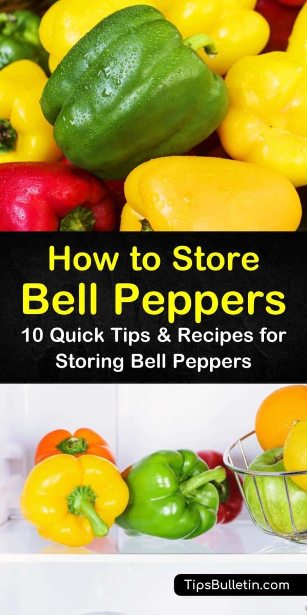 How to Store Bell Peppers - 10 Quick Tips & Recipes for Storing Bell ...