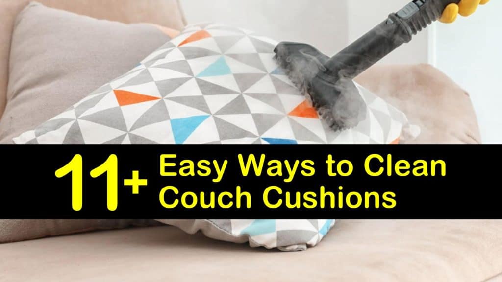 cleaning leather sofa cushions