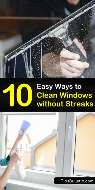 cleaning windows without streaks