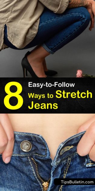 best way to stretch jeans waist