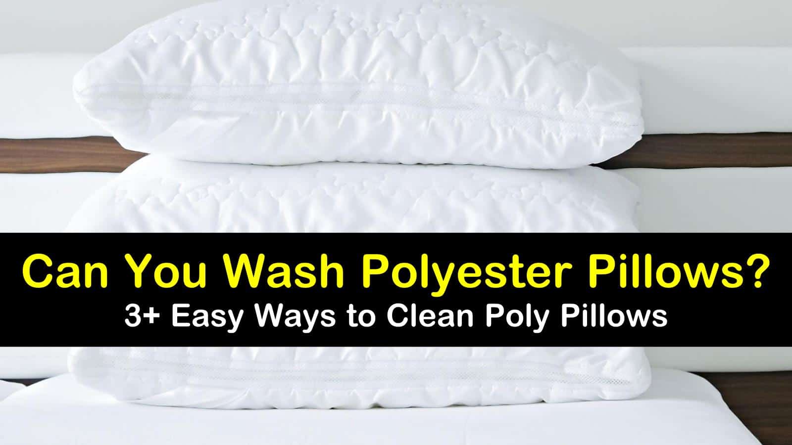 should you wash new pillows before use