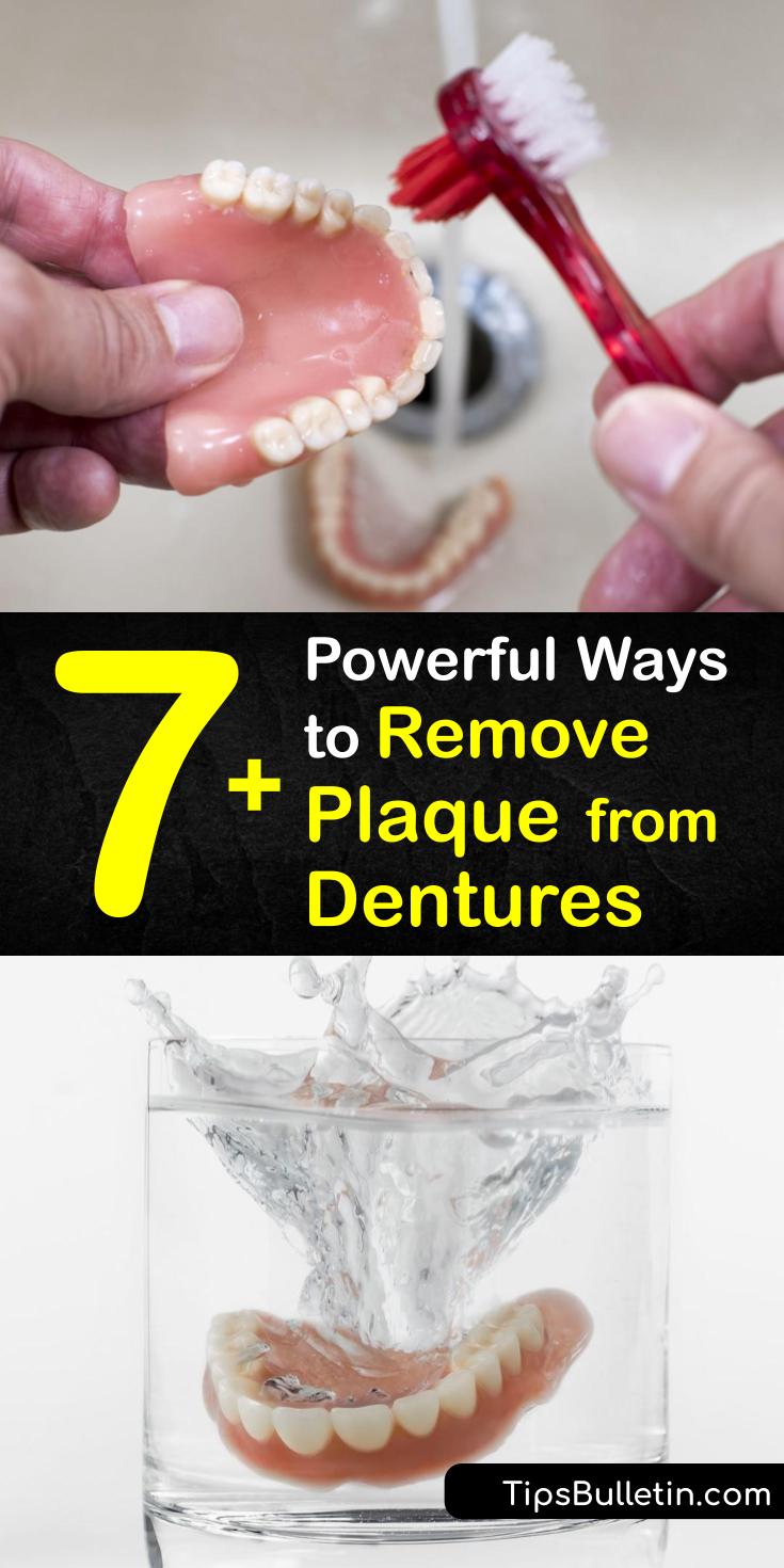 denture cleaner that remove stains and calculus buildup