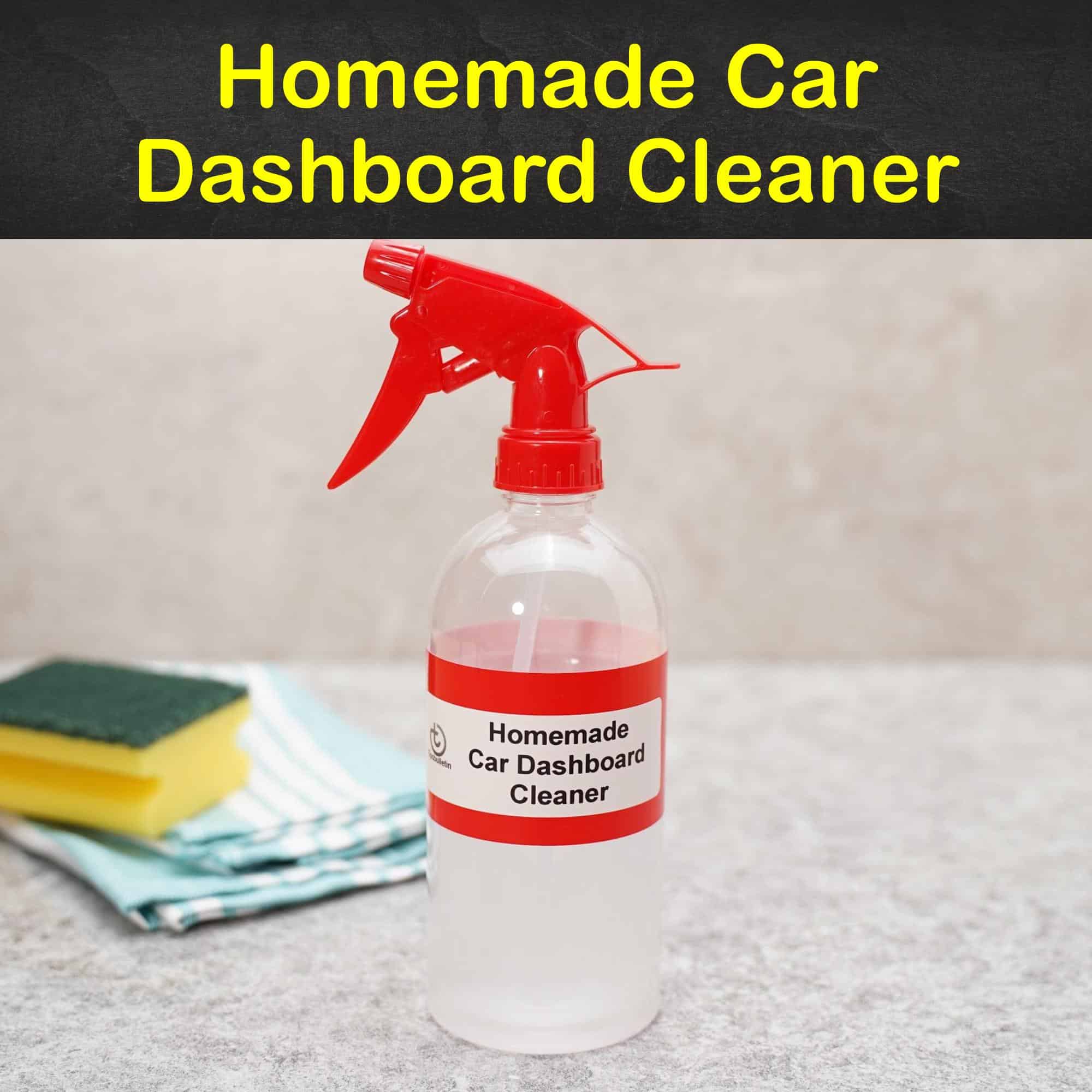 5+ Easy-to-Make Car Dashboard Cleaner Recipes, Recipe