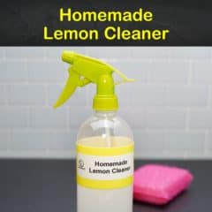 7 Simple Homemade Lemon Cleaner Recipes